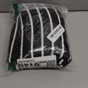 PRETTYGARDEN Beach Vacation Clothes for Women Summer 2025 Sleeveless Striped Ribbed Knit Bodycon Sundress Tank Dress (Large, Black)