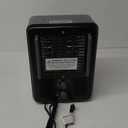 Comfort Zone Electric Portable Milkhouse Style Utility Space Heater with Adjustable Thermostat, Overheat Protection, and Safety Tip-Over Switch, Ideal for Garage or Greenhouse, 1,500W, CZ798BK (Black)