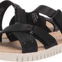 Easy Street Women's Patricia Slide Sandal (Black) 6.5 Wide