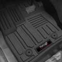 for 2014-2021 Ford Transit Connect Front Floor Mats Liner 2 Pcs All-Weather TPE Protection Mat Accessories (for 2014-2021 Ford Transit Connect)
