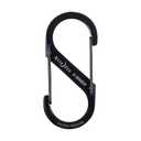 Nite Ize S-Biner Dual Carabiner Stainless Steel, Size 1, Black, 6 count (Pack of 3)