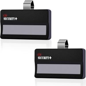 2 for 971LM 972LM 950CB LiftMaster/Chamberlain Garage Door Opener Remote (1997-2005 RED or Orange Learn Button Security+ 390MHZ) 