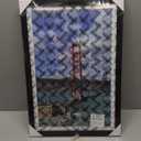 LUCKYLIFE 12x18 Poster Frame Black Set of 2, Display Pictures 11x17 with Mat or 12x18 without Mat, Wall Mount