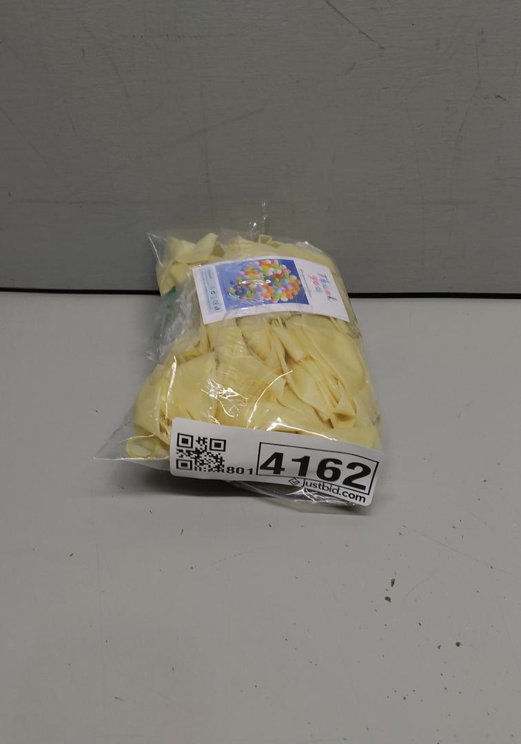 100 Pieces, Yellow Balloons