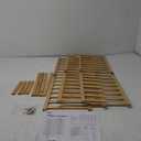 Kitsure Bamboo Wooden Shoe Rack for Closet - Stackable Shoe Organizer with Modular Structure, Space-Saving Shoe Shelf for Entryway, Living Room, Bedroom, 26.8" x 11" x 18.9", Natural (26.8"Wide - 3 Tiers, Nature)