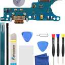 Charging Port Replacement for Samsung Galaxy A11 A115U Charging Port Replacement Kit for Galaxy A11 2020 A115 SM-A115U A115U1 A115A A115W A115F USB Flex Dock Connector Replacement