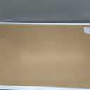 DAHAPYBOO Cork Board with Linen White,Bulletin Board 30"x20"
