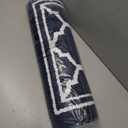 Buganda Runner Indoor Door Mat, Dirt-Resistant and Absorbent Doormat, Anti-Slip, Low Profile Floor Mats for Inside Entryway, Front, and Back Door Entrance (70x23 Inches, Navy Blue)