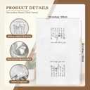 Sviojuce Floral Christian Bible Verse Kitchen Towels Decorative 16x24, Flower Inspirational Scripture God Says You are Dish Towels Cloths Dishcloths Tea Towel, Religious Bathroom Hand Towel Decor