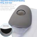 PICC Line Shower Cover, PICC Line Covers for Upper Arm, Reusable IV&PICC Line Sleeve Protector for Shower Adult, Waterproof Cast Covers for Arm Elbow Chemotherapy Home Infusion Bandage Dressing Wound (Large(Pack of 1))