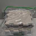 Enovoe Baby Play Mat for Floor - Non-Toxic, Interlocking EVA Foam Mats -16 Pcs - Cushioned Foam Puzzle Floor Mat for Kids & Infants - Ideal for Playrooms, Nurseries, and Home Gyms (12" x 12") (Green & Grey)