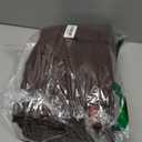 Homaxy 100% Cotton Kitchen Towels and Dishcloths Set, 12 x 12 Inches and 13 x 28 Inches, Set of 16 Bulk Kitchen Towels Set, Ultra Soft Absorbent Dish Cloths for Washing Dishes, Dark Brown