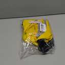 Lukovee Dog Raincoat - Waterproof Rain Jacket with Harness & Removable Hood, Reflective Double Layer Dog Rain Coat Poncho (M, Y)