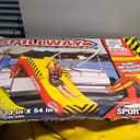 SportsStuff Spillway Dock Slide - Inflatable Pontoon Slide, Yellow & Red, Large