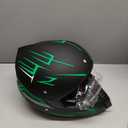 Youth Kids Motocross Helmet Motorcycle Dirt Bike Off-Road Mountain Bike BMX MX ATV Helmet with(Gloves Goggles Mask) 4Pcs Set - DOT Approved(Green,S)