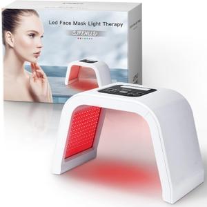Red Light Therapy for Face,Led Face Mask Light Therapy,7 Color LED Therapy Light Facial Skin Care Mask,LED light therapy mask