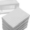 ReArt Oven Bake Polymer Clay White, Non Toxic 4.4Lbs Great for Modeling, Sculpting, Holiday, DIY Jewelry Making Projects. Great for All Skill Levels (White)