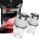 Torchbeam 7443 7440 LED Bulbs Red Brake Lights Super Bright, 3000LM 300% Brighter, 7441 7444 T20 LED Lights Replacement with Projector for Tail Parking Lights, CANBUS FREE