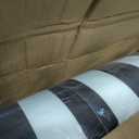 SUNCREAT Two Person Hammock with 12ft Stand Included, Black Stripes