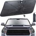 Car Windshield Sunshade for Tacoma (2016-2026) - 2026 Foldable Car Windshield Sun Shade Umbrella, 5-Layer UV Block, 10-Rib Frame, for Tacoma (2016-2026) Interior Sun Protection, Tacoma Accessories