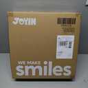 JOYIN 24'' Pre-Lit Christmas Wreath with Warm Lights, Large Lighted Christmas Wreaths for Front Door, Windows, Living Room, Xmas Indoor & Outdoor Holiday Decorations, Battery Operated (Exp: August 11, 2027)