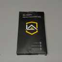 Lanhiem Magnetic for iPhone 14 Pro Max Metal Case, [Built-in Camera Kickstand & Glass Screen Protector] Heavy Duty Full Body Rugged Protective Military Magsafe Cover for iPhone 14 Pro Max 6.7" (Black)