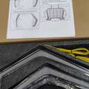 KEMIMOTO Fang Lights Accent Lights Compatible with Polaris RZR 1000 XP XP4 Turbo S 2023 2022 2021-2019/2024 RZR Trail S 1000 900 Accessories 2884871 IP67 LED Turn Signal Street Legal Kits 2 pcs