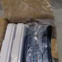 Delamu 2-Tier Multi-Purpose Bathroom Under Sink Organizers and Storage, Stackable Kitchen Pantry Organization, Pull Out Medicine Cabinet Organizer with Movable Dividers, Blue, 2 Pack