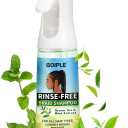 10 FL OZ Rinse-Free Shampoo for Braid, No Water Shampoo for Locs, Braids, Twists, Weaves, Dreadlock, Dry Spray for BuildUp, Odor, Itch & Flakes, No Residue, Chemical Free