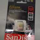 SANDISK 256GB Extreme SDXC UHS-I Memory Card - C10, U3, V30, 4K, UHD, SD Card - SDSDXVV-256G-GNCIN