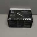 Thermaltake Smart 700W 80+ White Certified PSU, Continuous Power with 120mm Ultra Quiet Fan, ATX 12V V2.3/EPS 12V Active PFC Power Supply PS-SPD-0700NPCWUS-W