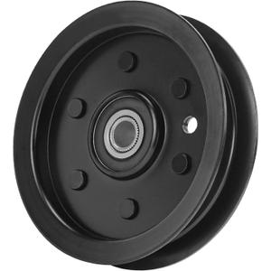 Flat Idler Pulley for 604219, Hustler Raptor 42" 52" Deck, Raptor SD 48" Big Dog