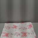 Pink Bow Duvet Cover Queen Girls Pink Floral Duvet Cover Set Romantic Princess Style Bowknot Bedding Set Ultra Soft Reversible Garden Flower Bedding 3 Pieces