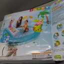 Intex Gator 6.6' x 5.6' x 4" Outdoor Inflatable Kiddie Pool Water Play Swim Center