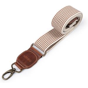 Londo Cotton Replacement Shoulder Crossbody Bag Strap - Durable, Stylish & Protective for Luggage and Suitcases (One Size, Light Brown)