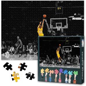 Kobe Bryant Puzzles for Adults 1000 Pieces, Difficult Challenging Family Puzzle Mamba Mentality, 27.5x19.7 Inch Jigsaw Puzzles Basketball Player, Puzzle Game for Men Women Home Decor Gift