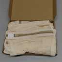 6-Piece Bag, Durable Cotton Mesh Laundry Bag, Sturdy Zipper, Breathable Mesh, Exquisite Laundry Bag for Underwear, Clothes, Pants, Shoes and Socks (Beige)