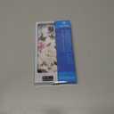 MILPROX Compatible with iPhone 17 Flowers Case 6.3 inch, Cute Pretty Floral Pattern Clear Girly Design for Women Girls, Elegant Aesthetic Classy Shockproof Hard Back Cover - Rose