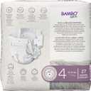 Bambo Nature Premium Eco-Friendly Baby Diapers, Size 4 (15-31 Lbs), 27 Count