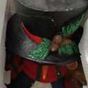 MOMENTS IN TIME Snowman with Animated Christmas Village Scene LED Lighted Musical Holiday Decoration with Moving Train Adapter Included 18.7 Tall Festive Home Decoration