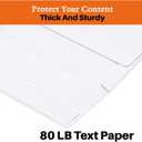 A7 Printable White Envelopes 5x7 100 Pack Quick Self Seal,for 5x7 Cards Perfect for Weddings, Invitations, Photos, Graduation, Baby Shower 5.25 x 7.25 inchesAZAZA