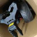 Golf Push Cart 3 Wheel with Brake, Cooler Bag, Cup/Umbrella Holder