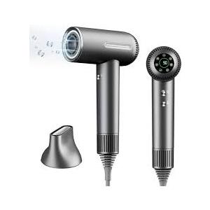 Hair Dryer, Professional High-Speed Blow Dryer 200 Millions Negative Ionic Care Hair Dryer for Fast Drying, Low Noise Thermo-Control Hairdryer with Magnetic Nozzle