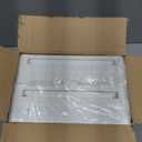 DEKAVA Cabinet, 2 Pack Under Sink Organizer, 2 Tier Sliding Bathroom Kitchen Organizer, Large White ABS Baskets, Easy Install & Clean