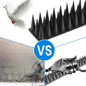 Bird Spikes, Raccoon Cats Defender for Outside