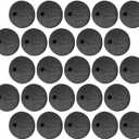 Totority 25pcs Carnival Sponge Nose Snowman Make up Sponges Halloween Clown Props Party Clown Costume Decorative Prop Circus Theme Party Decorations Rudolph Reindeer Nose Black