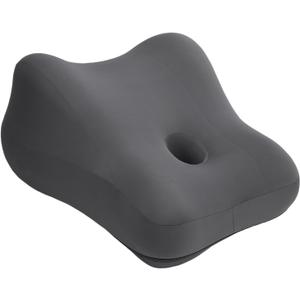 ZJchao Butt Cushion Memory Cotton Waving Pillow for Sleeping Resting Elevating Legs with Body Support Multi Position Use (Gray)