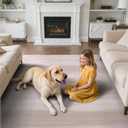 Simple Modern Vintage, Area Rug Machine Washable,Soft Floor Carpet Non Slip Non for Living Room Bedroom Home Decor Aesthetic (Beige/4x6) (Khaki)