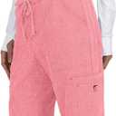KOI Women's Holly Scrub Pants (Pink, XXXL)