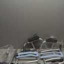 Folding Narrow Upright Walkers for Seniors - with Removable Armrests, Adjustable Width Lightweight Narrow Walker for Elderly and Bariatric, 450lb Heavy Duty Platform Walker for Small Spaces